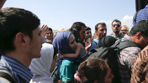 Refugiados sirios - Sputnik Mundo