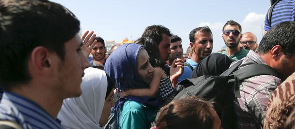 Refugiados sirios - Sputnik Mundo