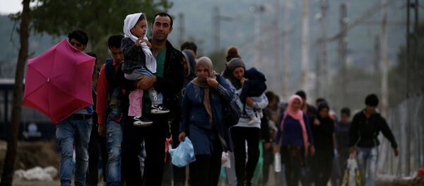 Refugiados sirios - Sputnik Mundo