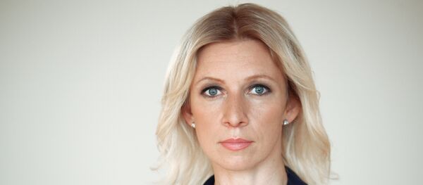 María Zajárova, portavoz del Ministerio de Exteriores de Rusia - Sputnik Mundo