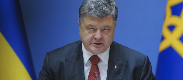 Petró Poroshenko, presidente de Ucrania - Sputnik Mundo