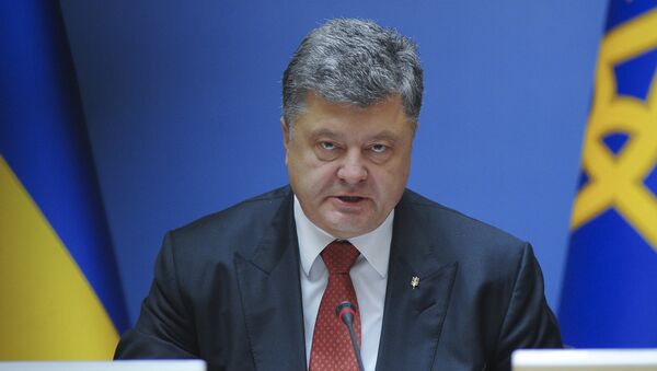 Petró Poroshenko, presidente de Ucrania - Sputnik Mundo