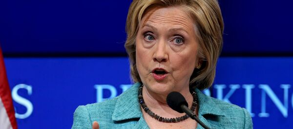 Hillary Clinton, precandidata en la carrera presidencial de EEUU - Sputnik Mundo