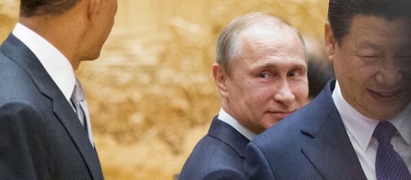 Barack Obama, Vladímir Putin y Xi Jinping (Archivo) - Sputnik Mundo