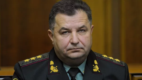 Stepán Poltorak, ministro de Defensa de Ucrania - Sputnik Mundo