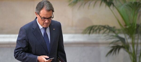 Artur Mas, presidente de Cataluña - Sputnik Mundo