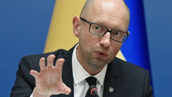 Arseni Yatseniuk, primer ministro de Ucrania - Sputnik Mundo