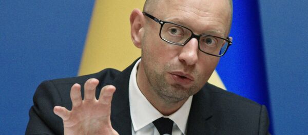 Arseni Yatseniuk, primer ministro de Ucrania - Sputnik Mundo