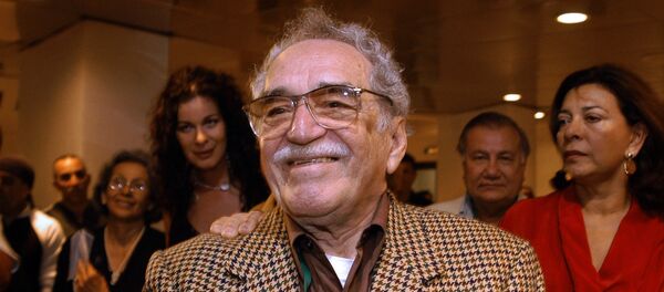 Colombian writer and Nobel Prize for Literature 1982 Gabriel Garcia Marquez attends 05 December, 2006 in Havana the inauguration of the XXVIII New Latin American Cinema festival. - Sputnik Mundo
