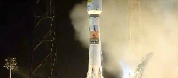 Lanzamiento de Soyuz-ST ruso desde el cosmódromo de Kourou Lanzamiento de Soyuz-ST ruso desde el cosmódromo de Kourou - Sputnik Mundo