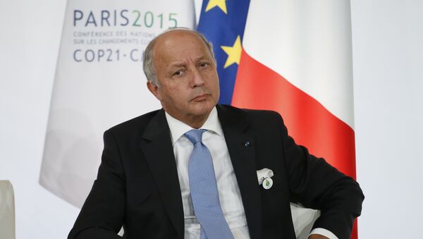 Laurent Fabius, ministro de Asuntos Exteriores de Francia - Sputnik Mundo