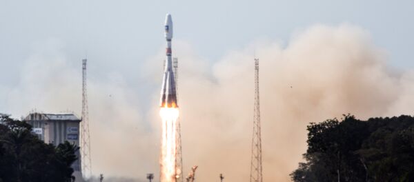 Lanzamiento del cohete Soyuz desde el cosmódromo de Kourou (archivo) - Sputnik Mundo