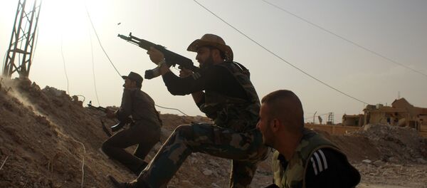 Militares sirios - Sputnik Mundo