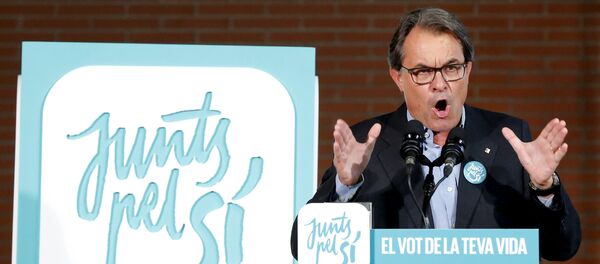 Artur Mas, presidente de Cataluña - Sputnik Mundo