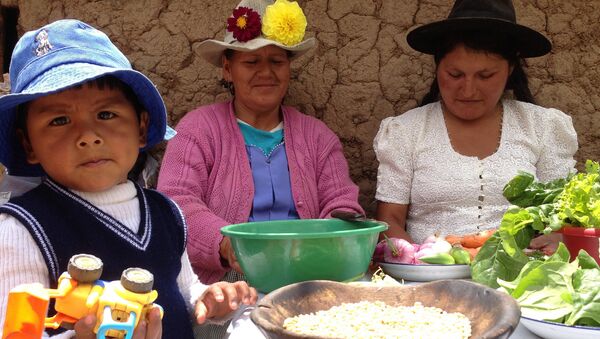 Un restaurante en Bolivia - Sputnik Mundo