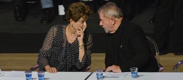 La presidenta de Brasil, Dilma Rousseff, y el exmandatario del  paìs, Luiz Inácio Lula da Silva - Sputnik Mundo