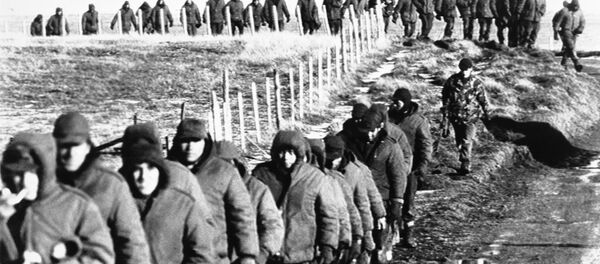 Soldados argentinos - Sputnik Mundo