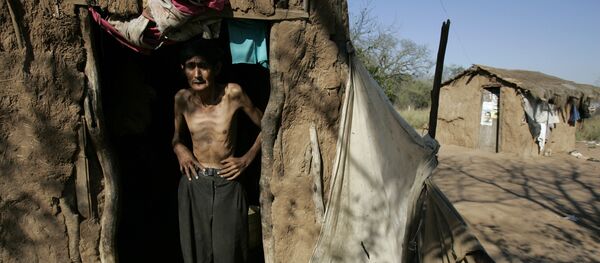 Indígena argentino de 52 años en la provincia de Chaco - Sputnik Mundo