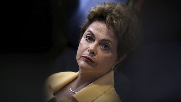 Dilma Rousseff, presidenta suspendida de Brasil - Sputnik Mundo