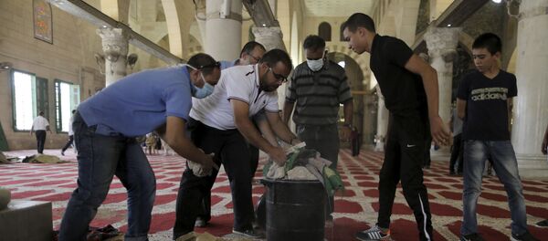 Disturbios en la Explanada de las Mezquitas - Sputnik Mundo