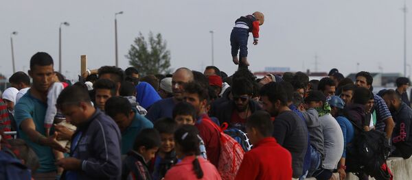 Refugiados en Austria - Sputnik Mundo