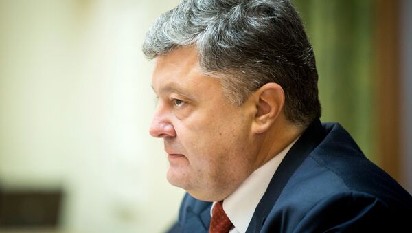 Petró Poroshenko, presidente de Ucrania - Sputnik Mundo