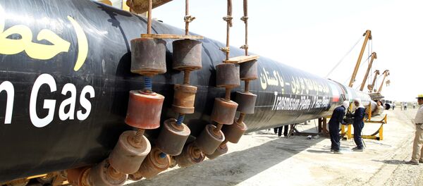 Construcción de gasoducto en Irán - Sputnik Mundo