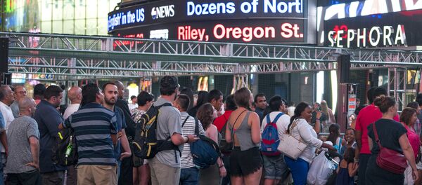 Times Square en Nueva York - Sputnik Mundo