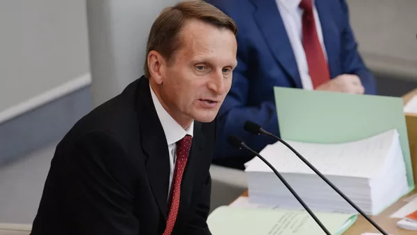 Serguéi Narishkin, el presidente de la Duma de Estado - Sputnik Mundo