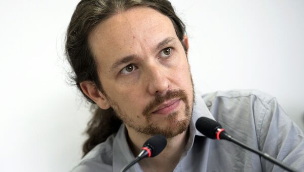 Pablo Iglesias, secretario general de Podemos - Sputnik Mundo