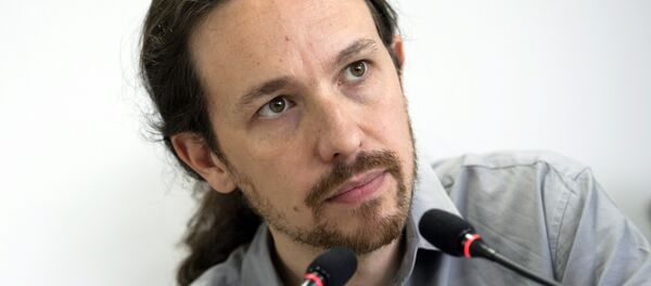 Pablo Iglesias, el secretario general de Podemos Pablo Iglesias, el secretario general de Podemos - Sputnik Mundo