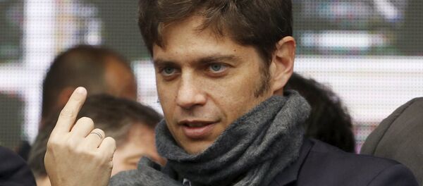 Axel Kicillof, ministro de Finanzas de Argentina - Sputnik Mundo