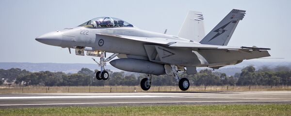 Caza F/A-18E/F Super Hornet de las Fuerzas Aéreas de Australiag - Sputnik Mundo