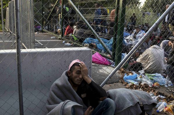 Los migrantes asaltan la frontera entre Serbia y Hungría - Sputnik Mundo