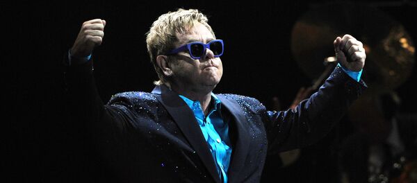 Elton John, famoso cantante británico - Sputnik Mundo
