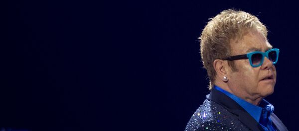 Cantante británico, Elton John - Sputnik Mundo