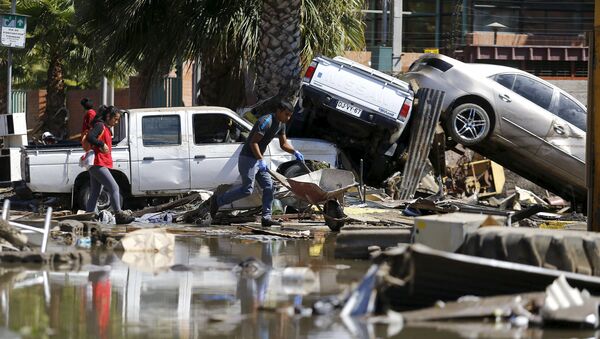 Consecuencias del sismo en Coquimbo, Chile - Sputnik Mundo