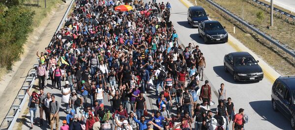 Refugiados de Siria (archivo) - Sputnik Mundo