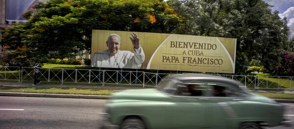 Todo listo en Cuba para recibir al papa Francisco - Sputnik Mundo