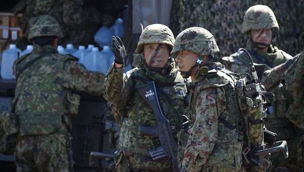 Soldados del Ejército de Japón - Sputnik Mundo