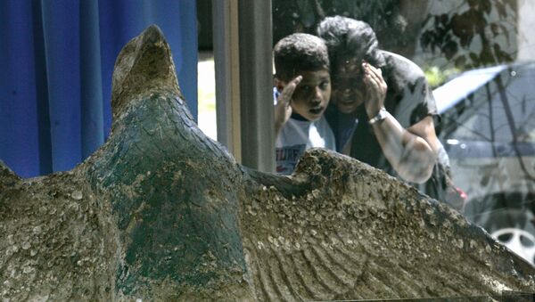 Águila de bronce nazi en Uruguay (archivo) - Sputnik Mundo