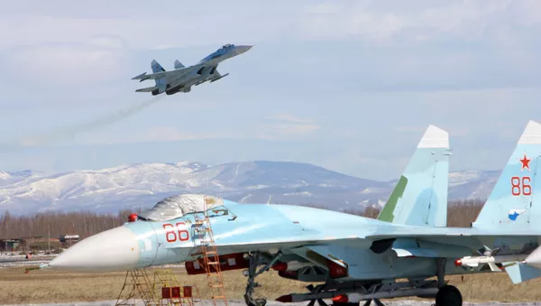 Cazas Su-27 SM3 - Sputnik Mundo
