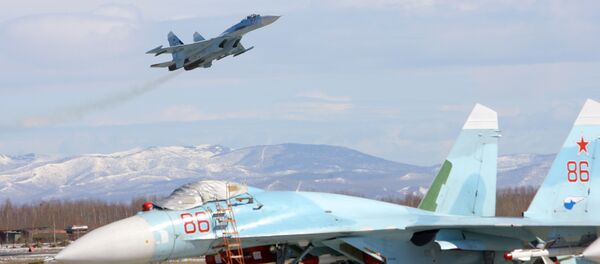 Cazas Su-27 SM3 - Sputnik Mundo