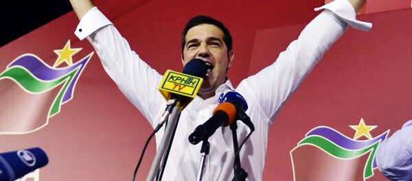 Alexis Tsipras, vencedor de las elecciones parlamentarias celebradas en Grecia - Sputnik Mundo