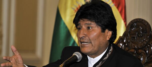Evo Morales, presidente de Bolivia Evo Morales, presidente de Bolivia - Sputnik Mundo