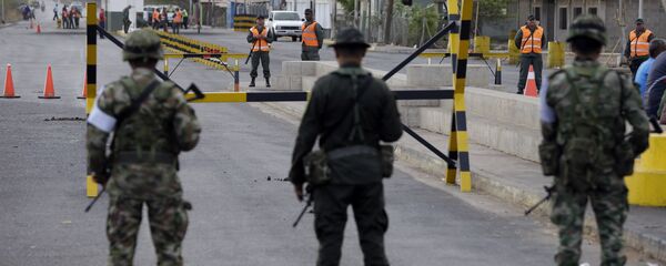 Situación en la frontera entre Venezuela y Colombia - Sputnik Mundo