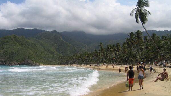 Playa de Choroni en Aragua, Venezuela - Sputnik Mundo