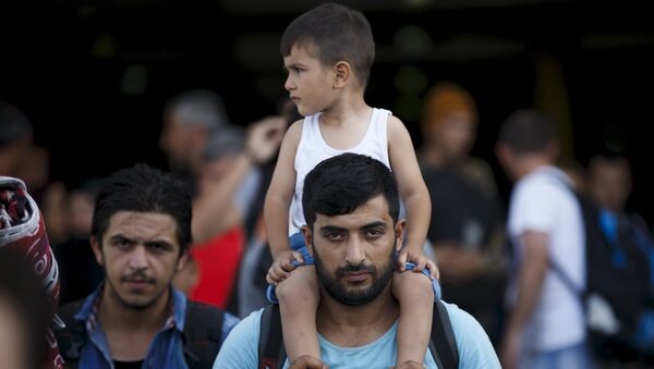 Refugiados sirios - Sputnik Mundo
