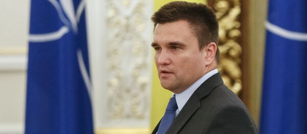 Pavló Klimkin, canciller de Ucrania Pavló Klimkin, canciller de Ucrania - Sputnik Mundo