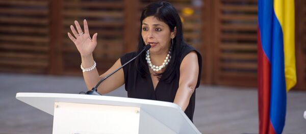 Delcy Rodríguez, ministra de Relaciones Exteriores de Venezuela - Sputnik Mundo